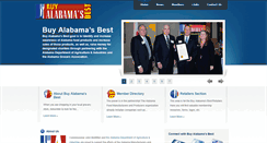 Desktop Screenshot of buyalabamasbest.com